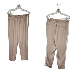 Express Womens Medium High Rise Pull On Joggers Drawstring Waist Pockets Boho